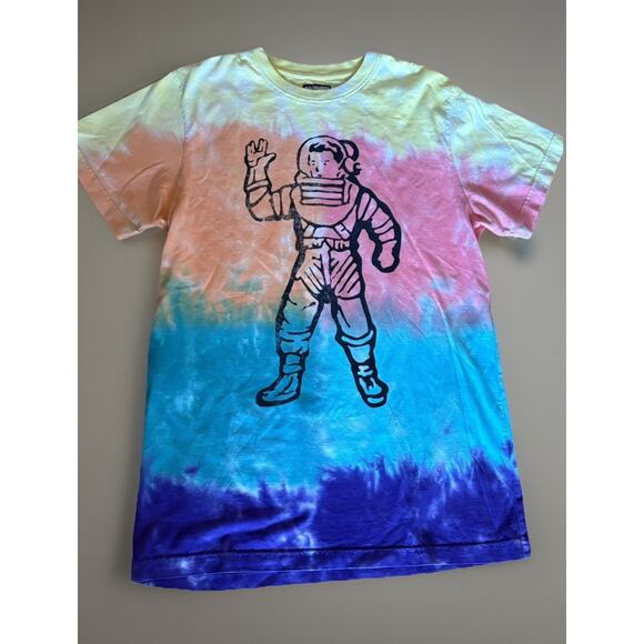 Billionaire Boys Club Tee Lot: Peace Dude Tie Dye + Green Astronaut Graphic - M - Picture 4 of 9